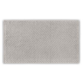 Mijölnir Toalla de Manos Algodón 100% Gris Claro Chevron 500 gr/m² 40x71 cm
